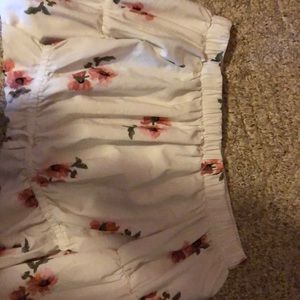 Off the shoulder floral dress